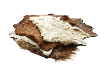 Animal Hides isolated on transparent background