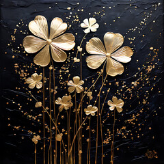 Rich, abstract risograph artwork for Black History Month. Overlapping textures, geometric shapes, organic forms. Red, black, green. Tapestry of resilience. African heritage symbols