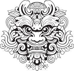 Vibrant Borong Legacy Vector Emblem Design Symbolic Borong Essence Graphic Logo Graphics