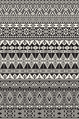 Native American traditional fabric patchwork wallpaper vintage vector seamless pattern for shirt fabric wrapping carpet rug tablecloth pillow - 773041267