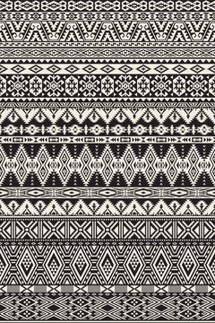 Native American traditional fabric patchwork wallpaper vintage vector seamless pattern for shirt fabric wrapping carpet rug tablecloth pillow
