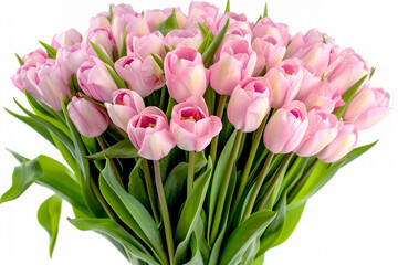 Elegant Pink Tulip Bouquet