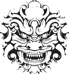 Celestial Borong Insight Vector Emblem Graphics Nostalgic Borong Dreams Graphic Logo Icon