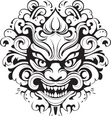 Ethereal Borong Magic Graphic Logo Graphics Celestial Borong Harmony Vector Emblem Emblem