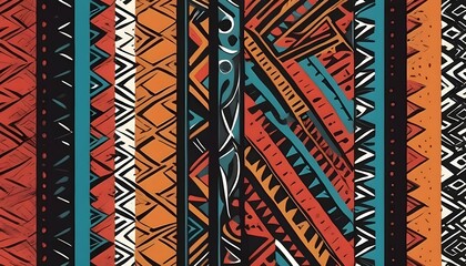 Bold Graphic Pattern Design Inspired By Tribal Mo