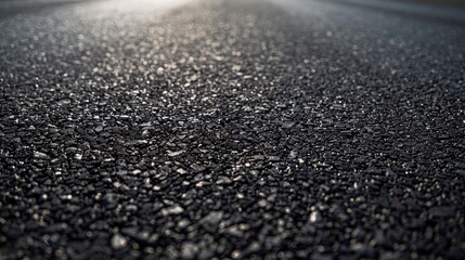 New asphalt texture. Generative AI - obrazy, fototapety, plakaty