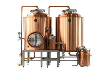 Fototapeta na wymiar Brewing Equipment isolated on transparent background
