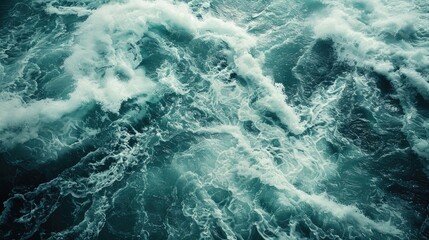 Water tides meeting. Generative AI - obrazy, fototapety, plakaty