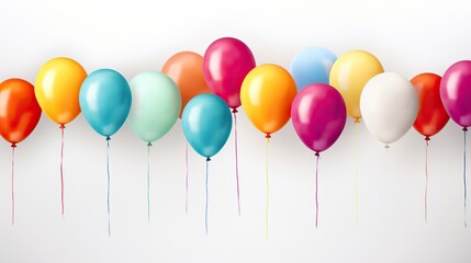 colorful balloons background - obrazy, fototapety, plakaty