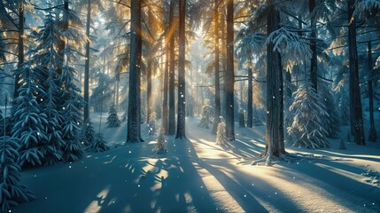 Snow-covered forest during a sunny winter day.jpg