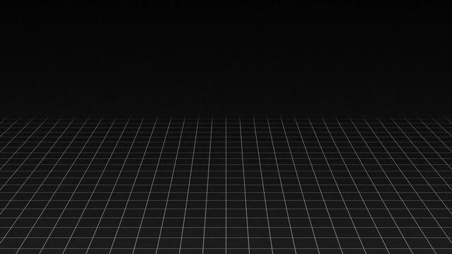 Line Grid Background Animation. Grid Lines. 4K