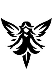 Fairy SVG, Fairy Silhouette Svg, Fairy Clipart, Fairy Cricut, Fairy Vector, Fairies Svg