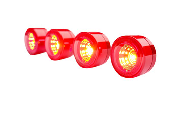 Emergency Lights isolated on transparent background