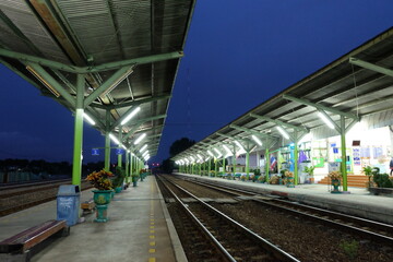 railway station in the city