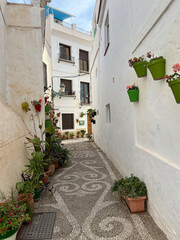 Street in the old town of Nerja