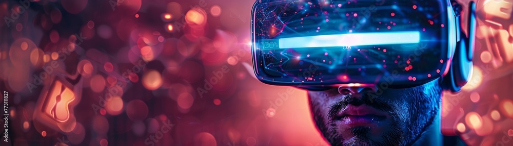 Poster virtual reality technology offers a transformative experience where users can immerse themselves in 