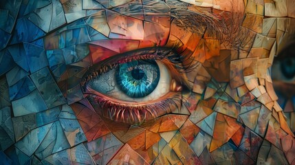 NFT artwork showcases digital abstraction and surreal landscapes. A blend of modern technology and artistic expression, creating unique and captivating visuals.