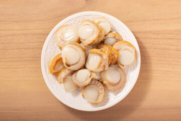 蒸しホタテ　（生食用）