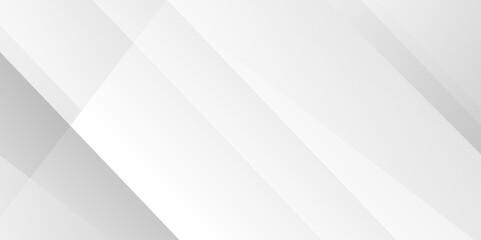 Abstract white and gray color modern design stripes.  white wall corner texture. white background abstract, vector design. white Geometric banner design. Network style with rectangular shape.   