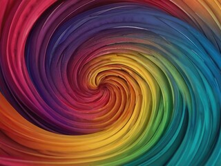 Fototapeta premium abstract colorful background with swirls Rainbow Blend Background Layers Abstract
