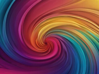 Obraz premium abstract colorful background with swirls Rainbow Blend Background Layers Abstract