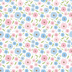 Seamless Pattern Digital Paper Vector Illustration