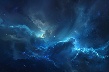 Fototapeta na wymiar Stunning Nebula Cloudscape Backdrop Perfect for Designs