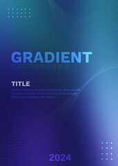 Bright Blue Green Purple Rough Gradient Abstract Background