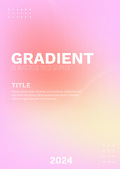 Abstract Soft Gradient Blur Vector Background Design - obrazy, fototapety, plakaty