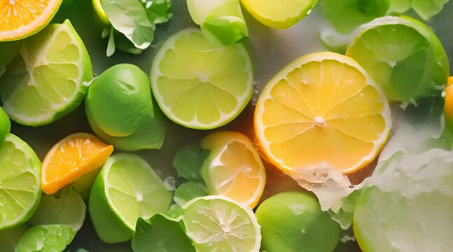 lime and lemon