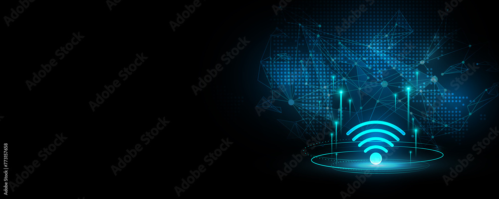 Sticker reception of network communication signals, concept behind technology