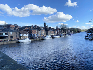 Fototapeta premium A view of the River Ouse at York
