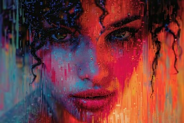 Pixelated Passion of Love