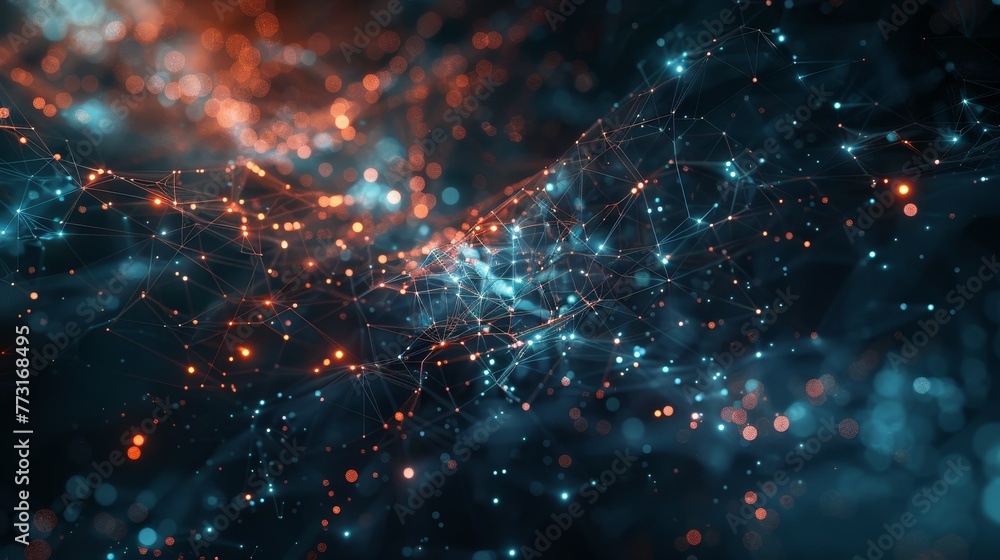 Poster the essence of connection transcending physical boundaries