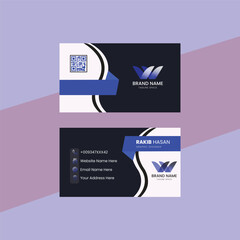 Professional business card template design