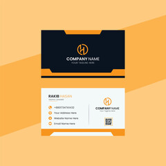 Professional business card template design