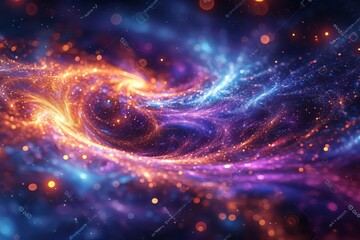 Fototapeta premium Quantum Quasar Spectrum