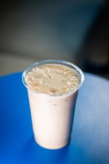 iced coffee with milk