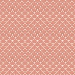 Tail seamless mermaid background with a pattern of fish scales © Tanita