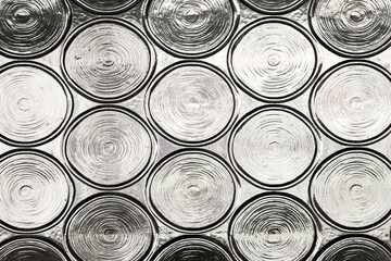 Geometric shape background. Mosaic circles glass texture. Decorative small pieces background....