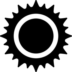 Set of sun icons - vector