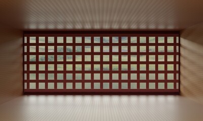 empty room Stage for placing products
