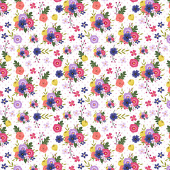 Seamless Pattern Digital Paper Vector Illustration