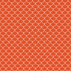 Fish scale seamless pattern. Square fish scale swatch texture or background. Color mesh. Mermaid pattern or decor element. Fish skin or Mermaid tail texture © Tanita