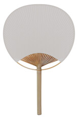 うちわ　切り抜き　合成用　3Dレンダリング