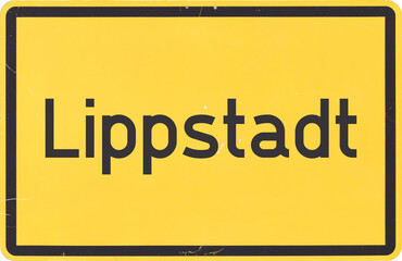 Ortsschild Lippstadt