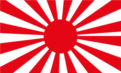 サンバースト集中線　背景素材	