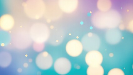 Fototapeta premium Pastel Black, Teal, gold yellow, white silver, pale pink Abstract blur bokeh banner background