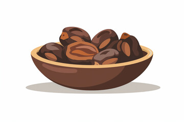 a bowl of dates