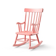 Rocking chair coral